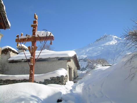 croix et four à pain